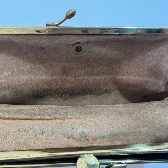 Vintage Mark Cross Navy Clutch Wallet - Picture 12 of 14